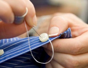 Description: sewing-a-button
